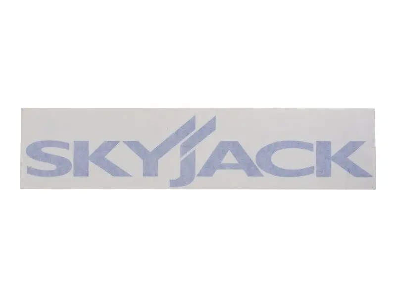 JLG Part # 129758 | SJ-LABEL, SKYJACK SM BLUE, EA