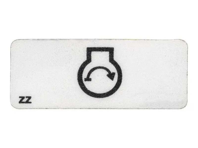 JLG Part # 130789 | SJ-ENGINE START LABEL, EA