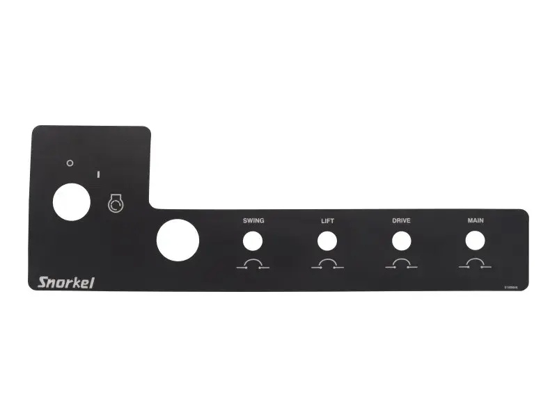 JLG Part # 180846 | SN-DECAL PLATFORM CTRL BOX,FR, EA