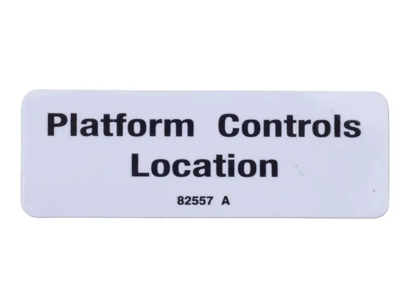 JLG Part # 82557GN | GN-PLAT CONTROL LOCATION, EA