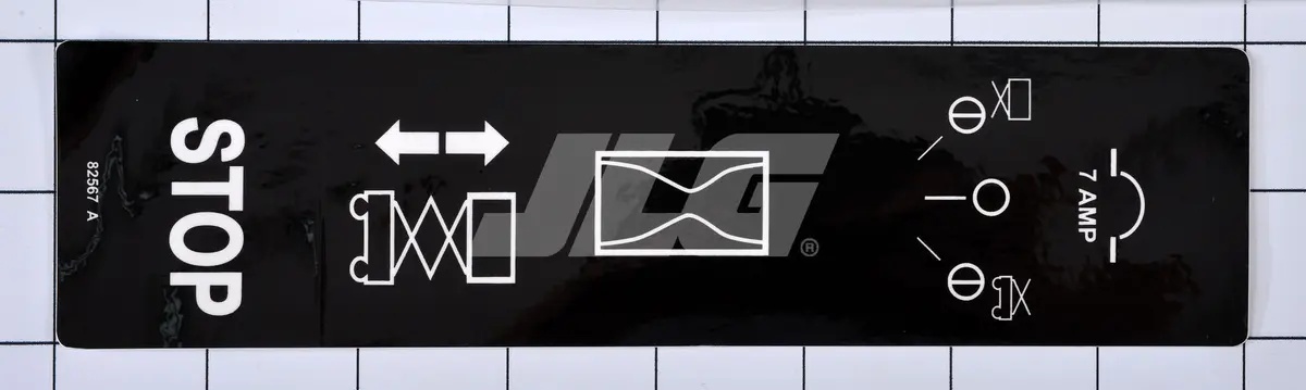 JLG Part # 82567 | GN-GROUND CONTROL PANEL, EA