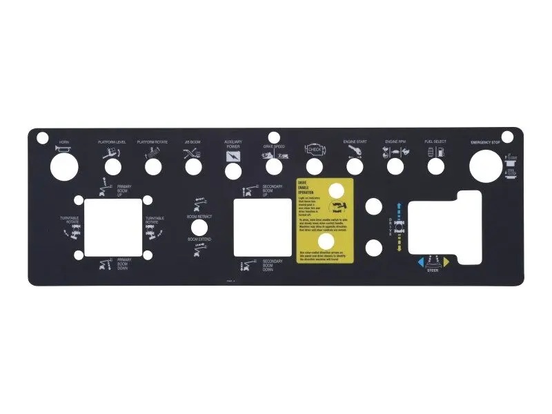 JLG Part # GN72441 | GN-DECAL, PLTFM CONTROL PANEL, EA
