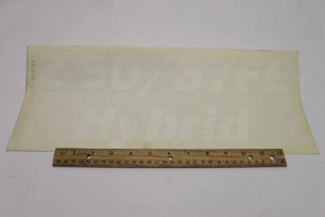 Genie Lift Part # 1269262GT - DECAL, COSMETIC, Z-60/37FE, EA