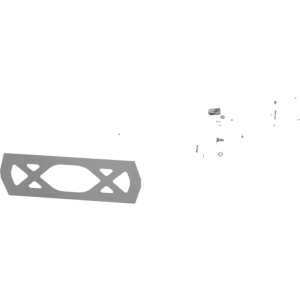 Genie Lift Part # 1278971GT - PLATE, CHASSIS BOTTOM, EA