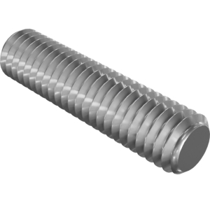 Genie Lift Part # 1285137GT - FULLY THREADED STUD, M6 - 1.0 x 25, ZINC PLATED, EA