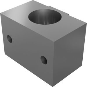 Genie Lift Part # 130490GT - PINNED STEEL SUPPORT, WEAR PAD, EA