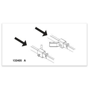 Genie Lift Part # 133405GT - DECAL, BASE FRAME SYMBOL, EA