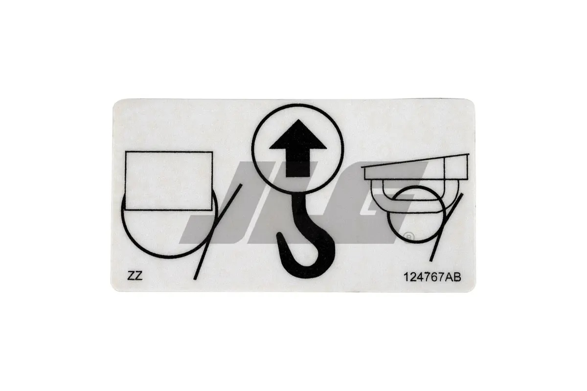 JLG Part # 70040631 | DECAL, LIFT POINT/TIE DOWN, EA