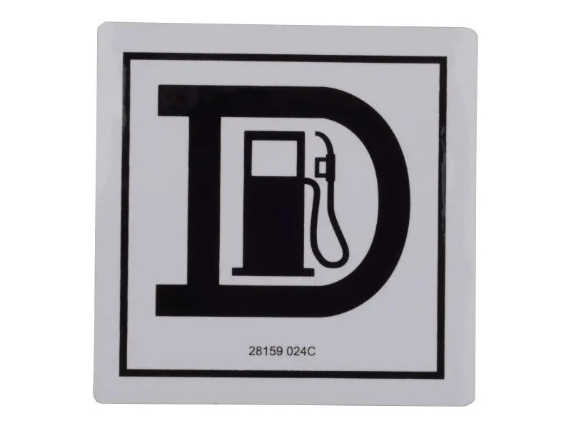 JLG Part # 70041057 | DECAL,DIESEL, EA