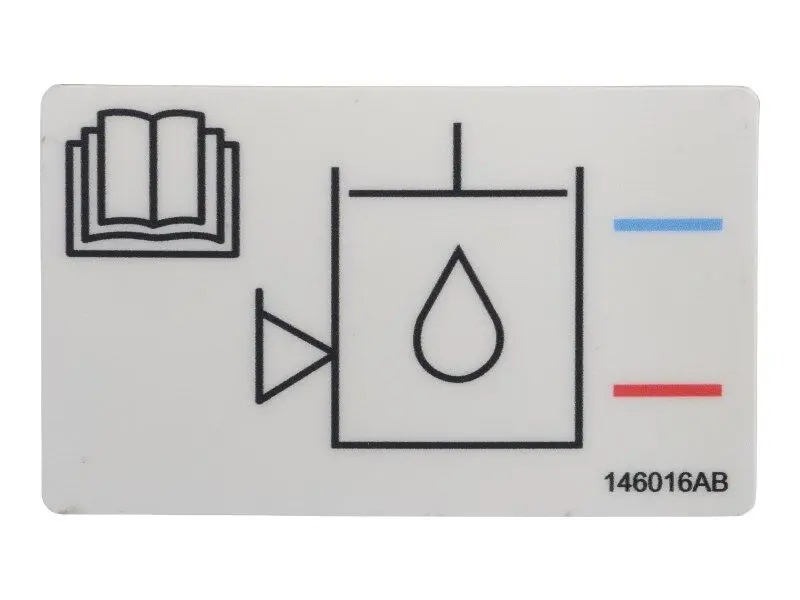 JLG Part # 70046028 | DECAL,HYDRAULIC OIL LEVEL, EA