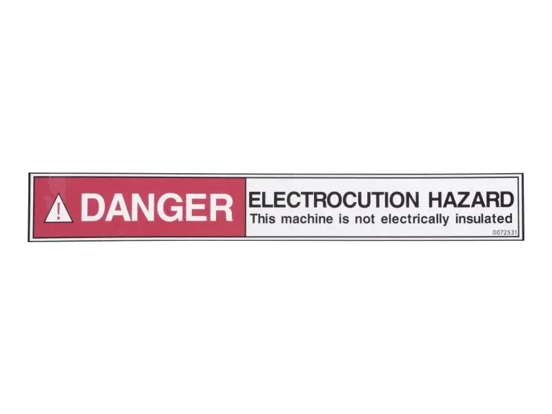 JLG Part # 70041447 | DECAL, DANGER ELEC HAZARD, EA