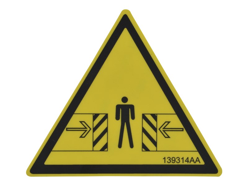 JLG Part # 70046023 | DECAL,BODY CRUSH, EA