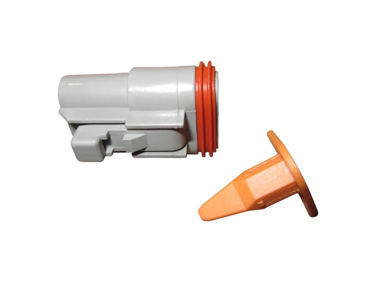 JLG Part # 4460539 - CONNECTOR, FEMALE 3 POS, EA. - subs to 4460539S