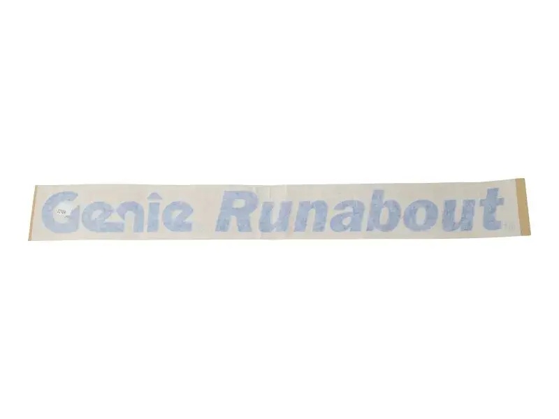 JLG Part # 72184GTGN | GN-DECAL, COSMETIC, GENIE,, EA