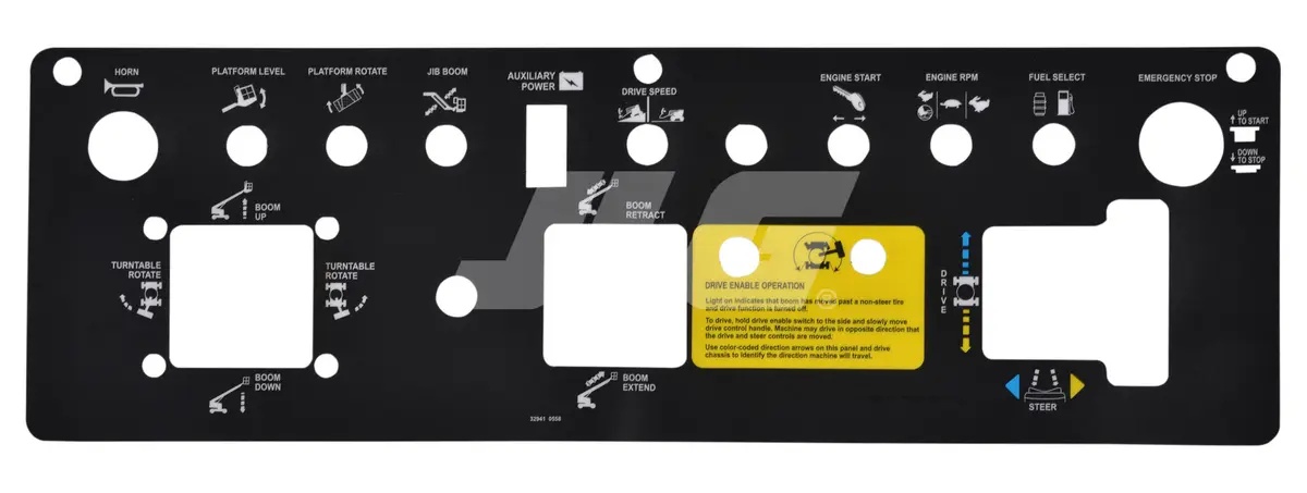 JLG Part # 70040477 | PLATFORM CTRL PANEL, EA