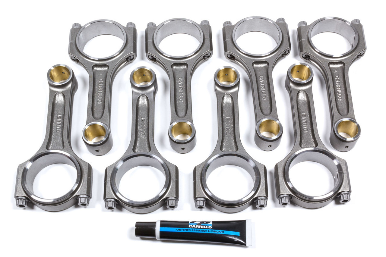 Bullet Pistons BF2154068 4330 IBeam Rods Bullet Series SBF 5.