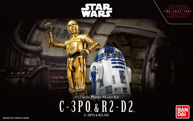 BANDAI STAR WARS C-3PO & R2-D2 スターウォーズ Bandai 223297 C-3PO & R2-D2 