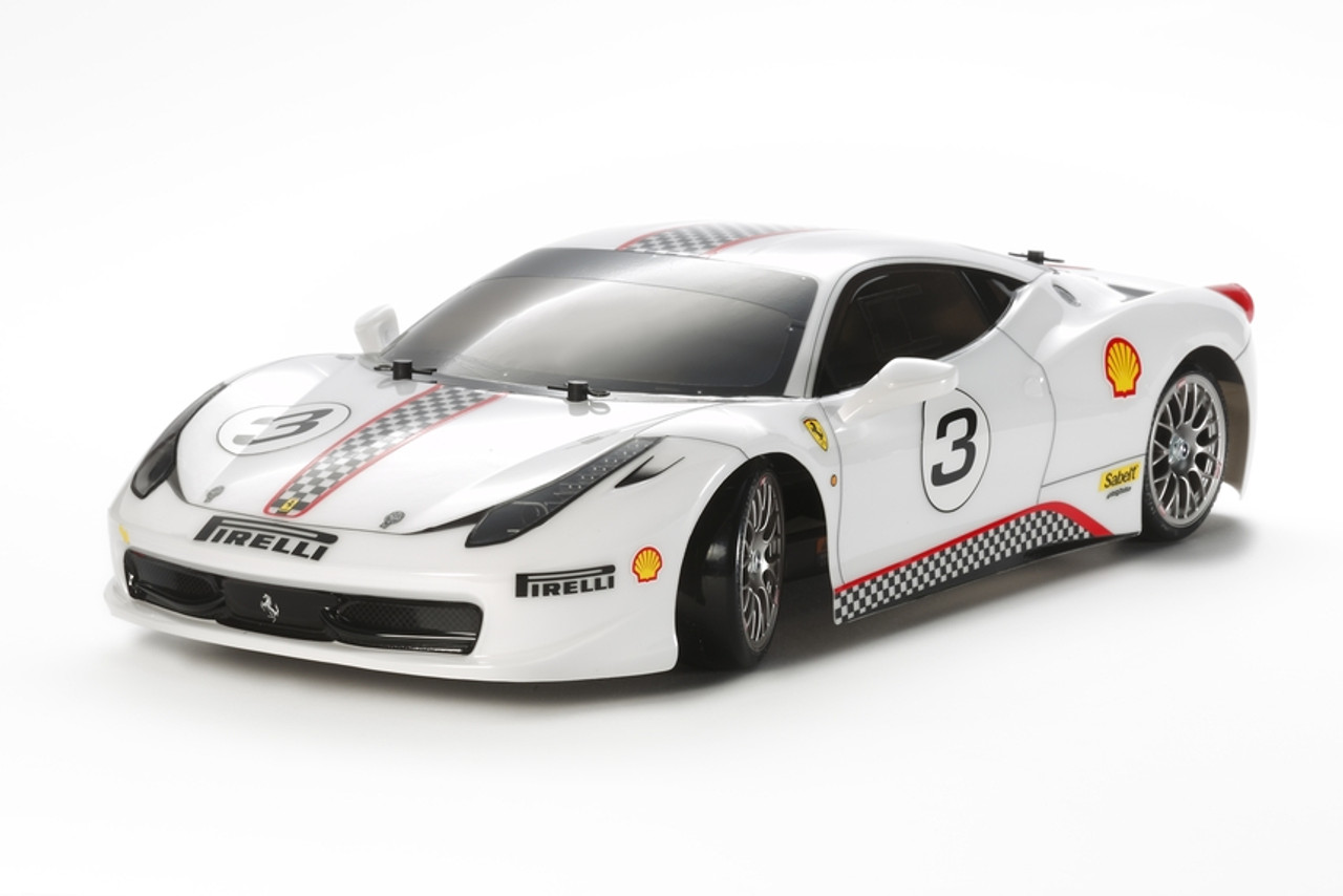 Tamiya 93042 RC Ferrari 458 Challenge TT02D Drift Specifications 