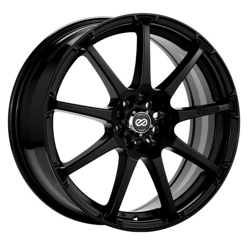 Enkei 441-565-0238BK EDR9 Matte Black Performance Wheel 15x6.5 5x100 5x114.3 38mm Offset 72.6mm Bore