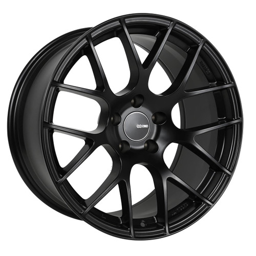 Enkei 467-995-4435BK Raijin Matte Black Tuning Wheel 19x9.5 5x112 35mm Offset 72.6mm Bore