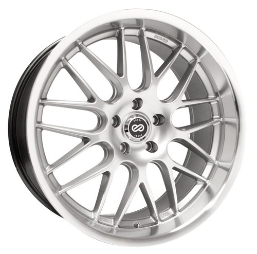 Discontinued - Enkei 469-285-4440HS Lusso Hyper Silver with Machined Lip Performance Wheel 20x8.5 5x