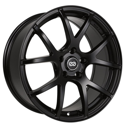 Enkei 480-880-6540BK M52 Matte Black Performance Wheel 18x8 5x114.3 40mm Offset 72.6mm Bore