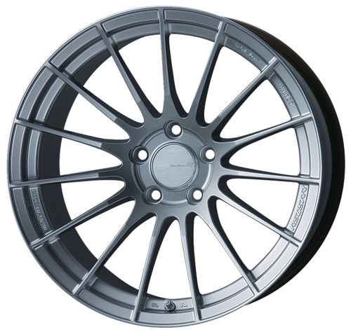 Enkei 484-885-4545SP RS05RR Sparkle Silver Racing Wheel 18x8.5 5x112 45mm Offset 66.5mm Bore