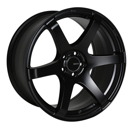 Enkei 485-780-4445BK T6S Matte Black Tuning Wheel 17x8 5x112 45mm Offset 72.6mm Bore