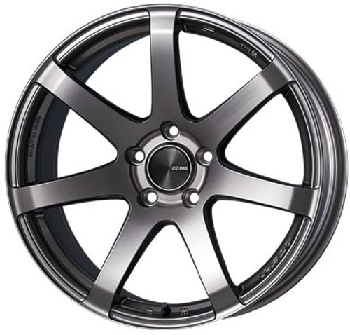 Enkei 490-785-6535DS PF07 Dark Silver Racing Wheel 17x8.5 5x114.3 35mm Offset 75mm Bore