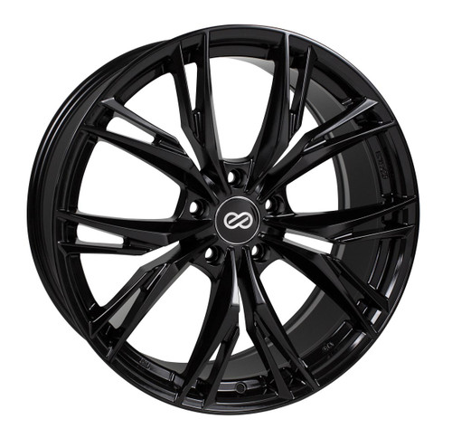 Enkei 505-880-6540BK ONX Gloss Black Performance Wheel 18x8 5x114.3 40mm Offset 72.6mm Bore