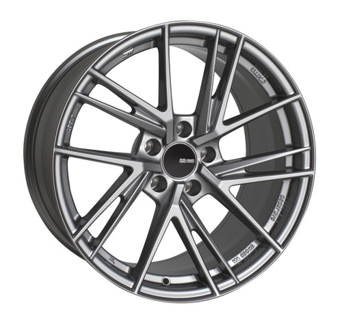 Enkei 508-790-6545GR TD5 Storm Gray with Machined Spoke Tuning Wheel 17x9 5x114.3 45mm Offset 72.6mm