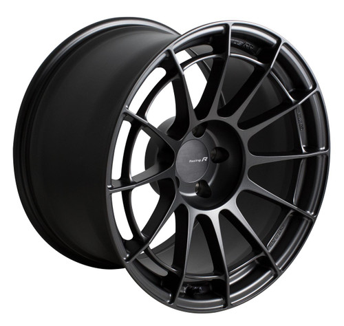 Enkei 512-775-6535GM NT03RR Matte Gunmetal Racing Wheel 17x7.5 5x114.3 35mm Offset 75mm Bore