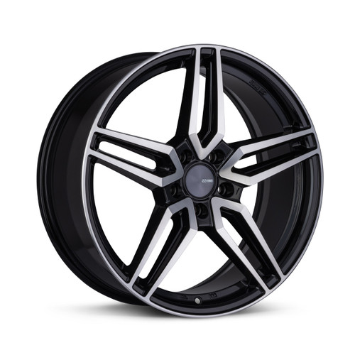 Enkei 532-880-6540BKM VICTORY 18x8 5x114.3 40mm Offset Performance Series Wheel Black Machined 72.6mm Bore