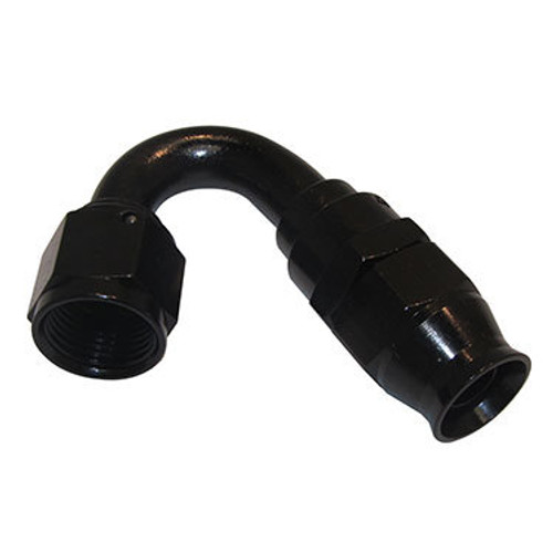 Fragola 681512-BL Hose Fitting #12 150 Deg PTFE Black