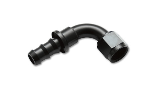Vibrant Performance 22908 -8AN Push-On 90 Degree Hose End Fitting