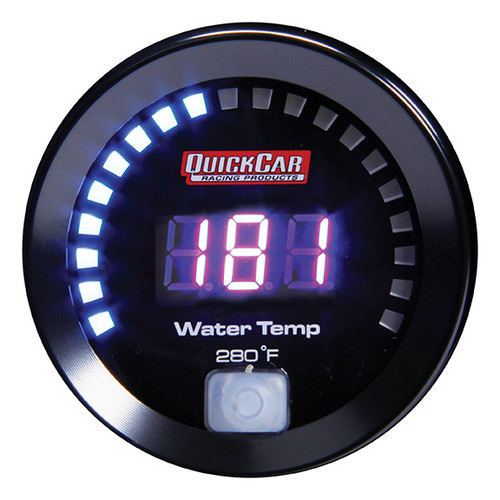 Quickcar Racing Products 67-006 Digital Water Temp Gauge 100-280