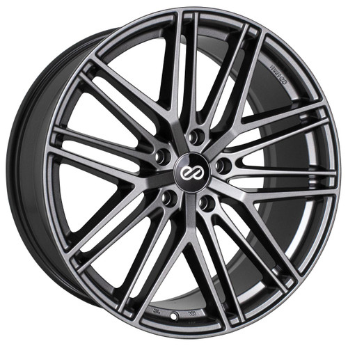 Enkei 518-880-1240AP Phantom Anthracite Full Paint Performance Wheel 18x8 5x120 40mm Offset 72.6mm B