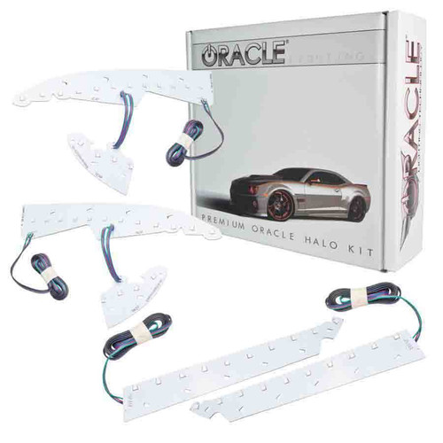 Oracle Lighting 2450-333 14-  GMC Sierra LED Halo Headlight Kit Colorshift