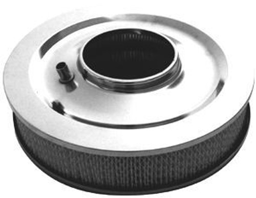Racing Power Co-Packaged R3196 14In X 3In Air Cleaner K it - Paper Recessed Base