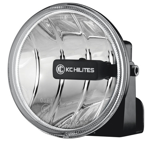 Kc Hilites 1493 LED Light 4in Gravity G7 Fog Beam Kit Carbon Pro
