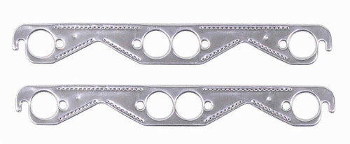 Mr. Gasket 7402G Alum SBC Exhaust Gasket Round Port