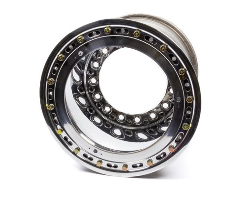 Weld Racing 559-5455NC-6 15 x 14 Wide 5 XL 5in BS Bead-Loc 14.2lbs w/o Cvr