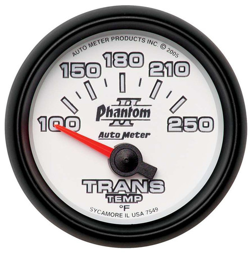 Autometer 7549 2-1/16in P/S II Trans. Temp. Gauge 140-300