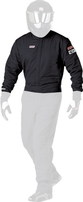 Simpson Safety 0602412 SS Jacket Double Layer Black X-Large