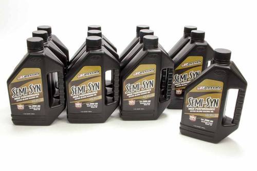 Maxima Racing Oils 39-35901B 20w50 Semi-Syn Oil Case 12x1 Quart