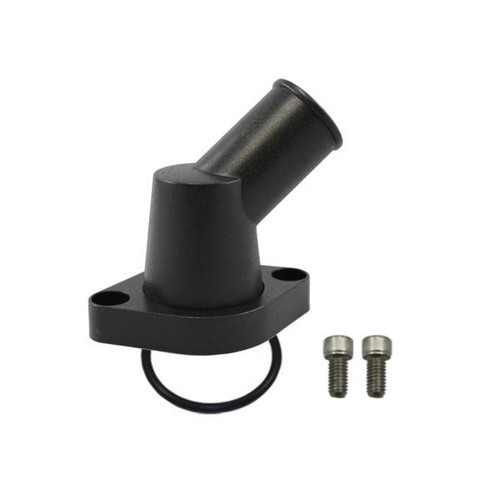 Specialty Products Company 8455BK Water Neck  Chevy 45 Deg ree O-Ring Style Black