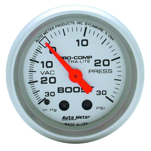 Autometer 4303 2-1/16in Vacuum/Boost Gauge