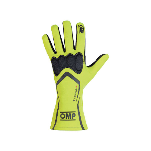 Omp Racing, Inc. IB764GFM TECNICA-S Gloves Fluo Yellow Md