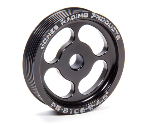 Jones Racing Products PS-5106-B-4.500 Pulley 4.500 6 Groove Serpentine