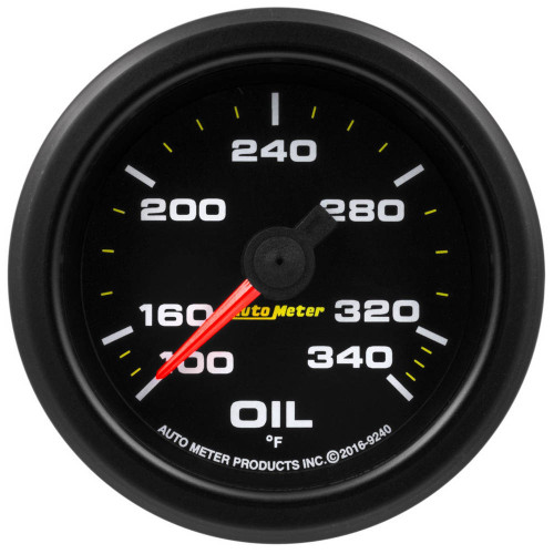 Autometer 9240 2-1/16 Gauge Oil Temp 0-340F